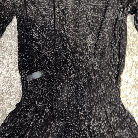 NWOT Rails Inez Crew Pullover Snake Print Dress Size Medium - Picture 7 of 12